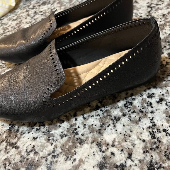 Birdies Starling Black Leather Loafer - Picture 2 of 6